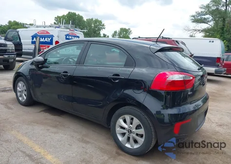 2016 Kia Rio Ex from USA, damaged, VIN KNADN5A37G6678306